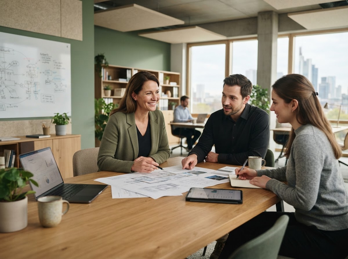Digital Infrastructure Insights Team bei der Analyse von Marktdaten und Kapitalstrukturen
